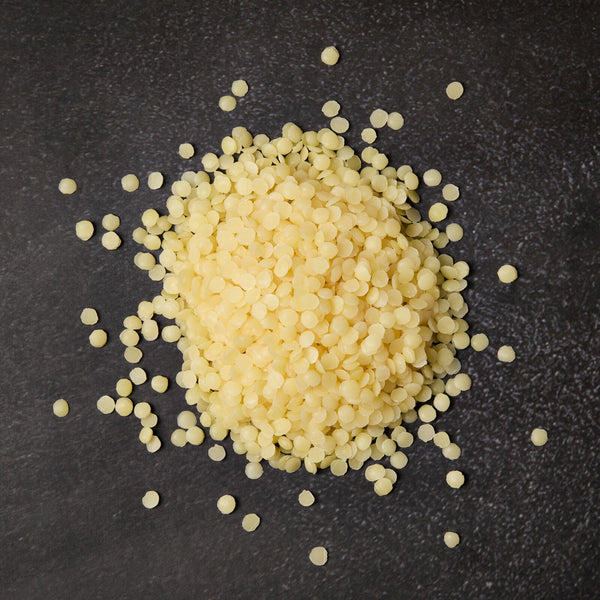 Yellow Beeswax Pastilles - Zoom Media 1