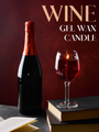 Wine Gel Wax Candle